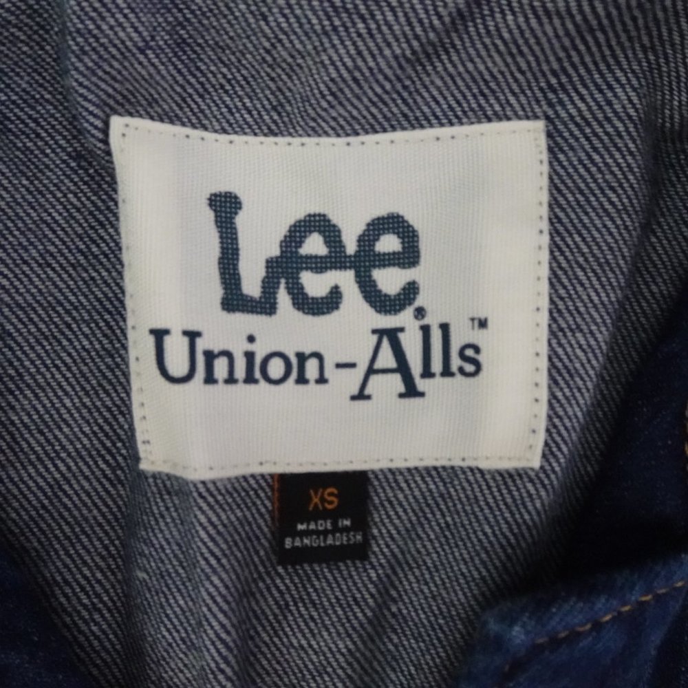 Lee Modern Union All Jumpsuit Women's Size XS Coveralls Blue Denim One Piece - Picture 10 of 13